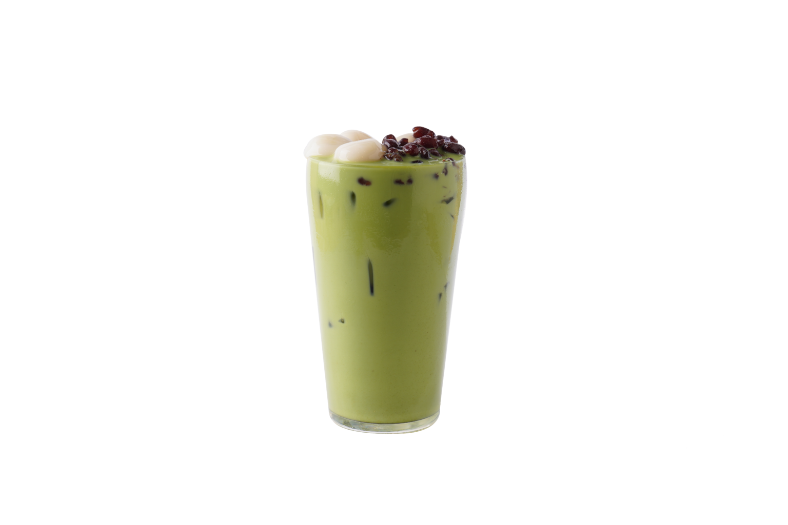 白玉紅豆抹茶那提